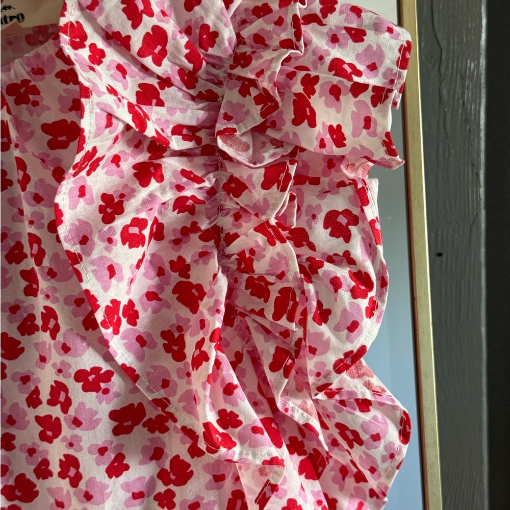 Floral Ruffle Blouse - Picture 2 of 3